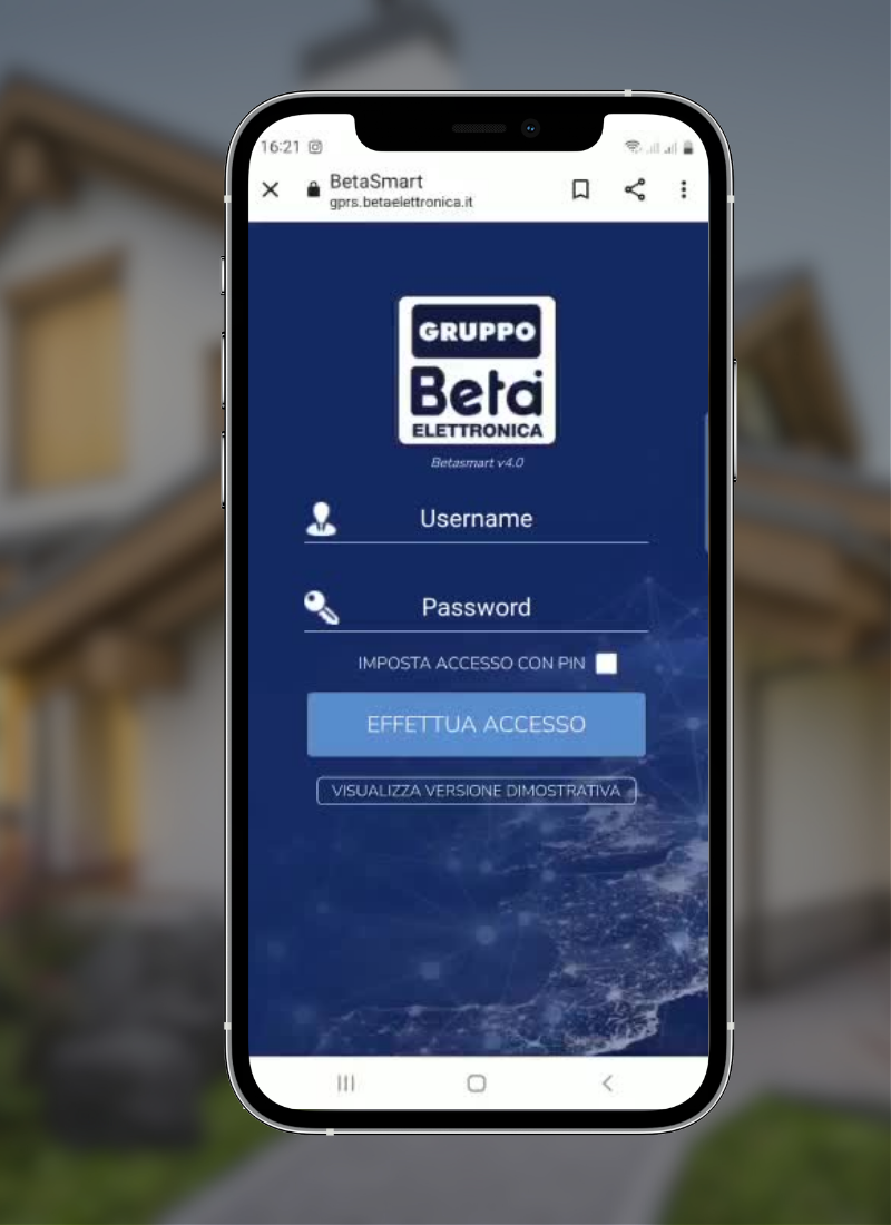 Sicurezza a portata di mano beta-smart-web-app